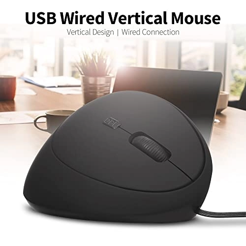 Vertical Ergonomic Optical Mouse - USB