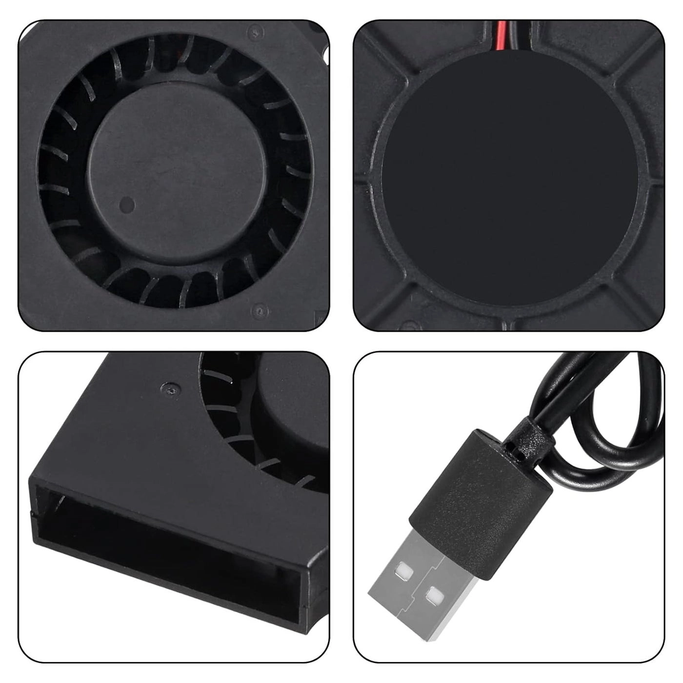 DC Brushless Cooling Blower Fan - 4PCS 75mm