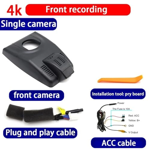 Dash Cam for Toyota RAV4 XA50 Facelift - 4K 2160P