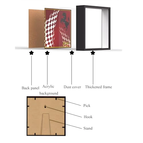 Display Wallboard Wall Mount Speed F-1 for Lego 77242 77243 77244 77245 77246
