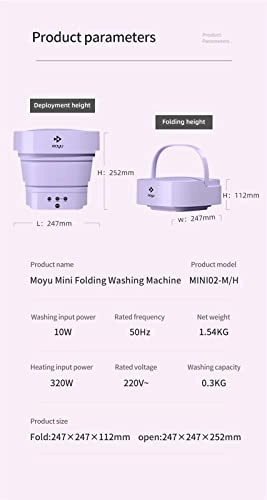 Portable Foldable Mini Washer