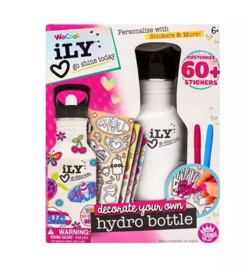 Ily Colour Personalized Water Bottle