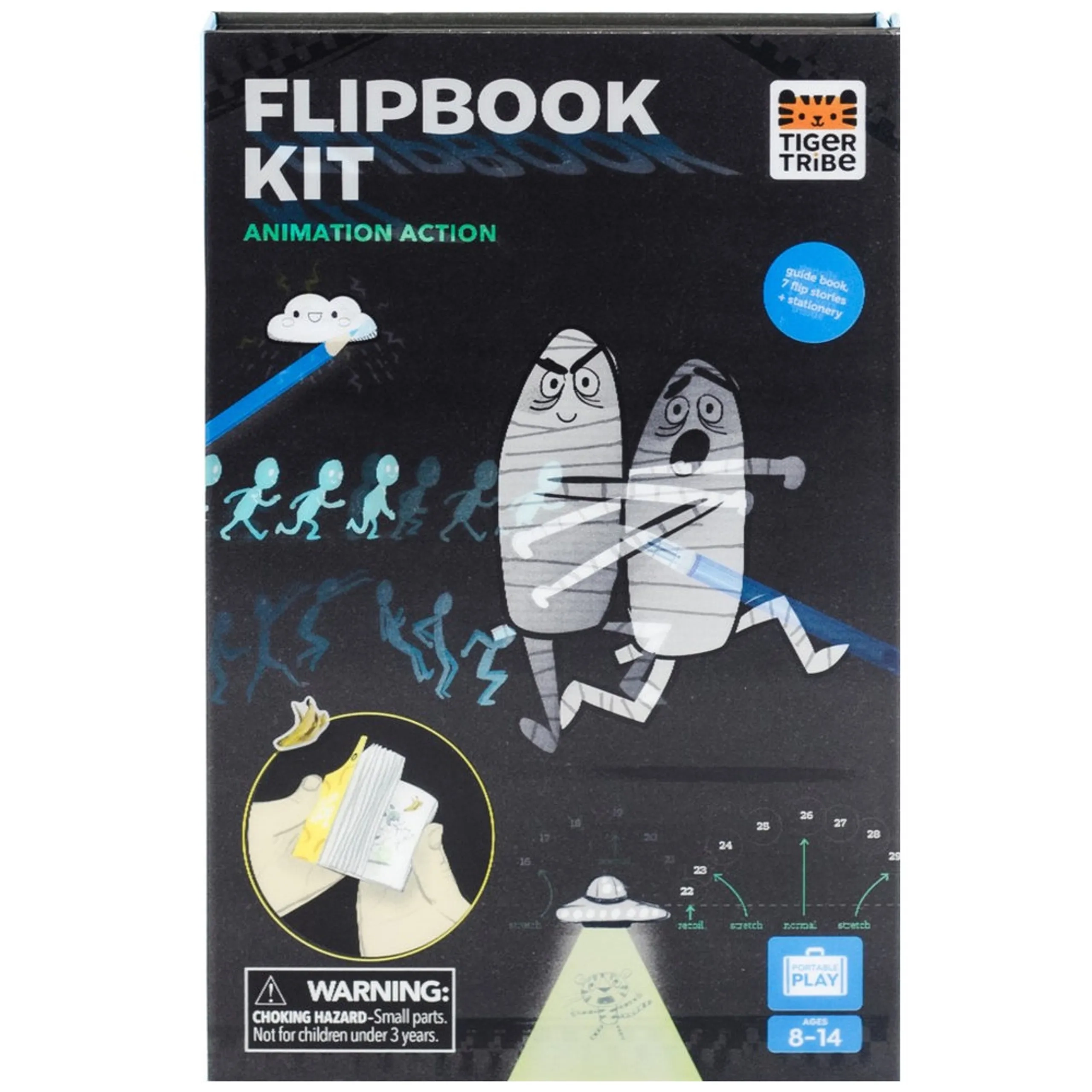 Tiger Tribe Flip Book Kit - 5+ years