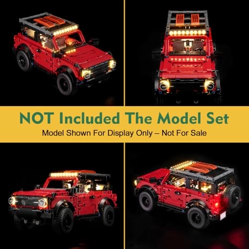 Light kit for LEGO Ford Bronco SUV 42213