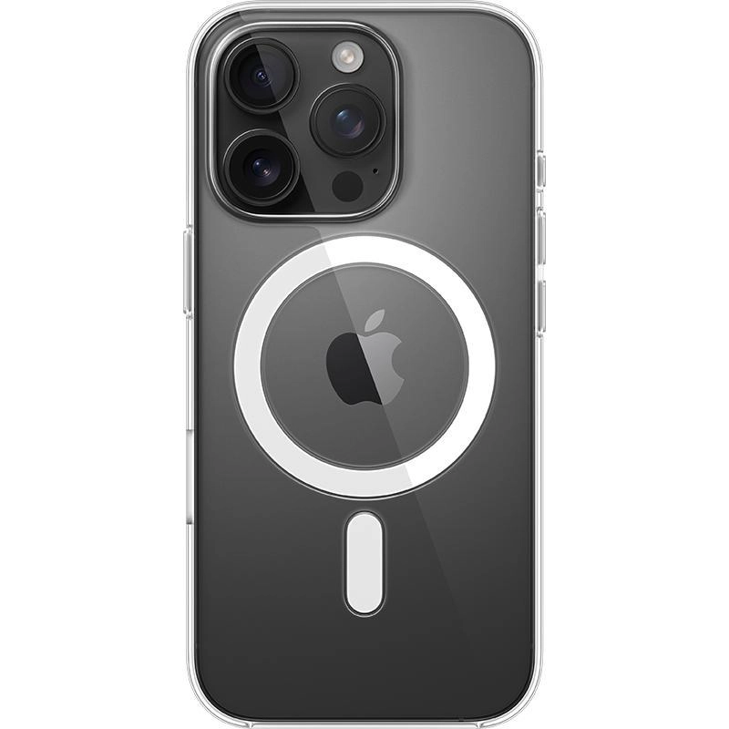 Back Cover Mobile Case Clear with MagSafe for iPhone 15