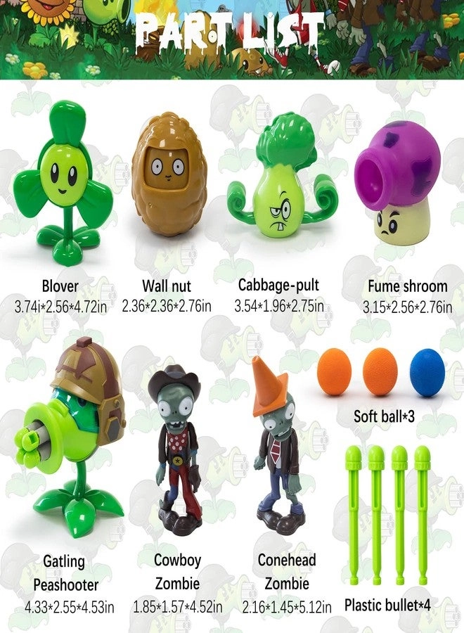 PVZ Figurines - 7 pcs