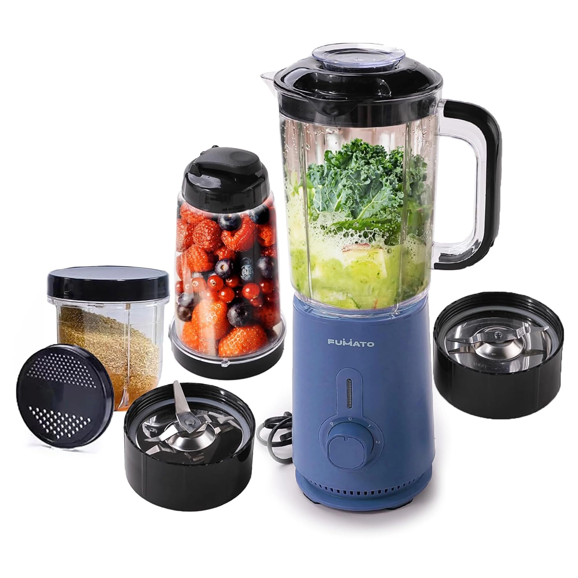 Mehraki Food & Nutrition Pvt Ltd Fumato Nutri Blender & Mixer Grinder - 400W