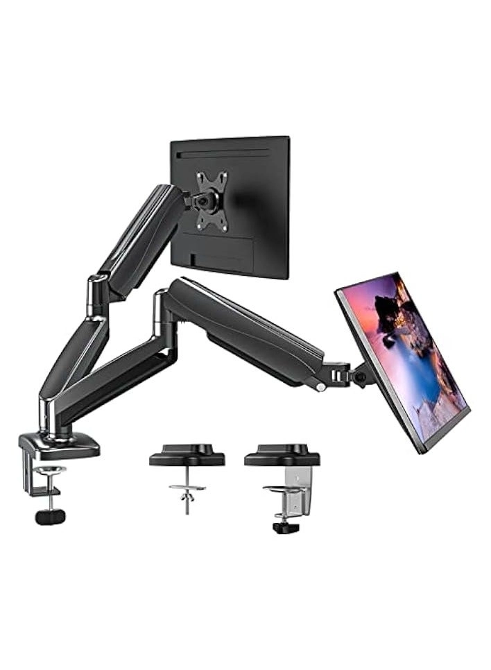 Dual Monitor Mount - 2 Monitors 32 inches 75mm or 100mm