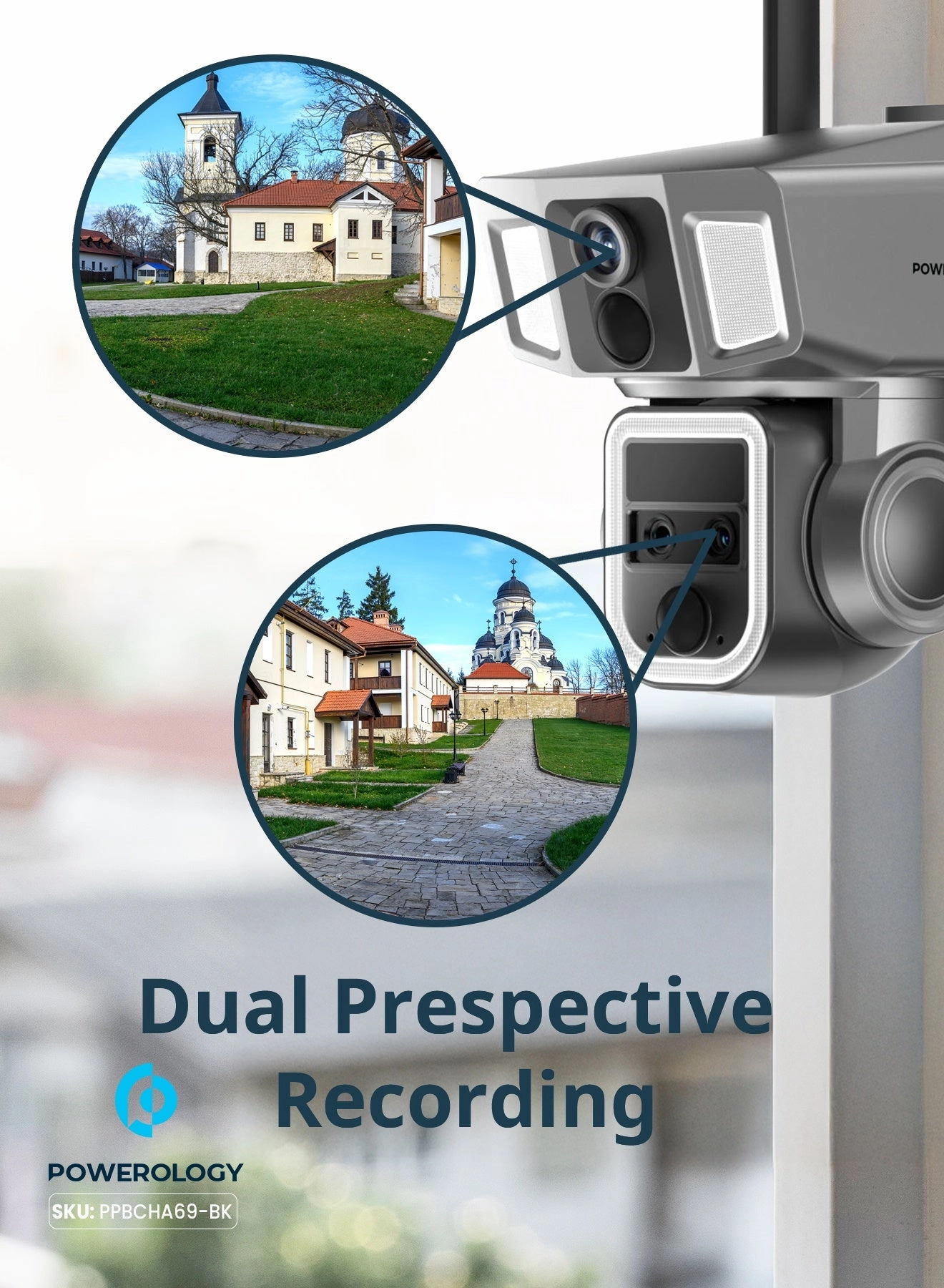 PPBCHA69-BK - 2MP 360° 10x Zoom