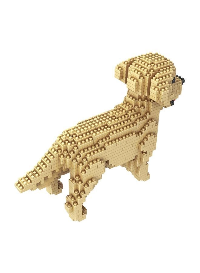 Golden Retriever Dog Building Set (T3705-6-L) - Animals