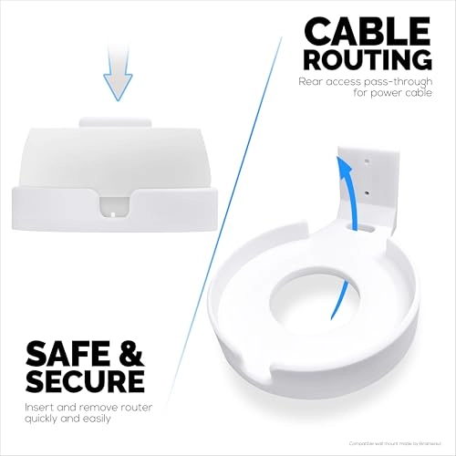 Screwless Wall Mount - TP-Link Deco BE25 Adhesive & Screw in