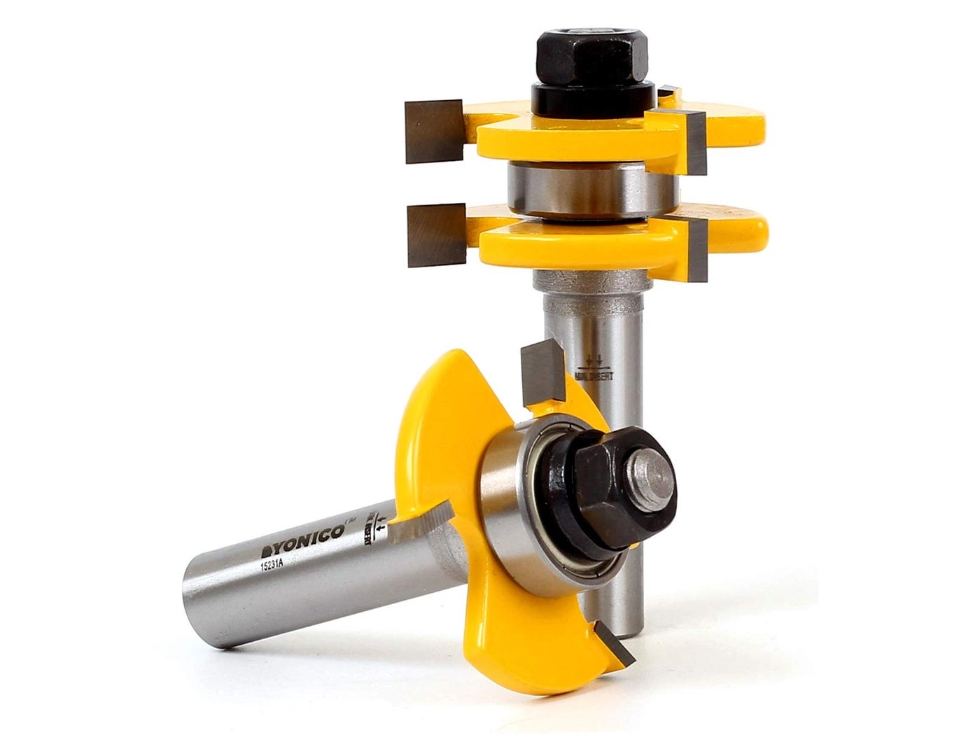 Tongue and Groove Router Bits Set - 3/4-Inch 1/4-Inch 2 Bit