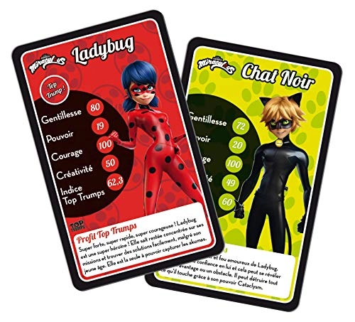 Top Trumps Battle Mat: Miraculous - Ladybug (French)
