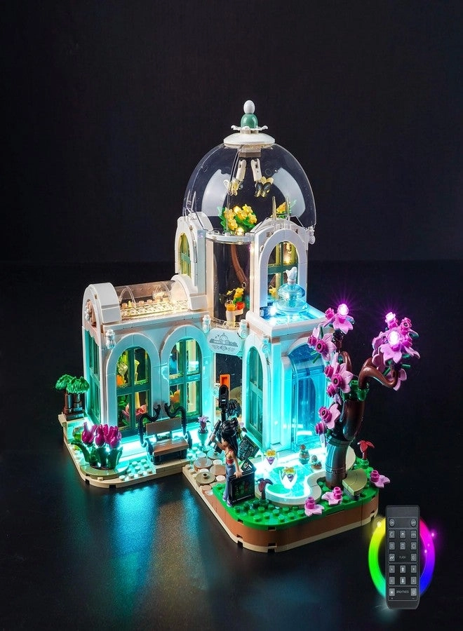 BrickBling LED Light Compatible with Lego Friends 41757 Botanical Garden Building - Remote Control Lighting Kit