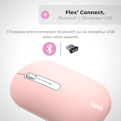 Wireless Quiet Mouse - Bluetooth Radio Frequency