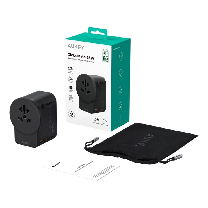 Universal Travel Adapter - 65W