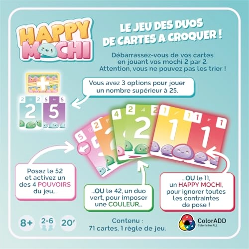 Happy Mochi - Card Game (French)