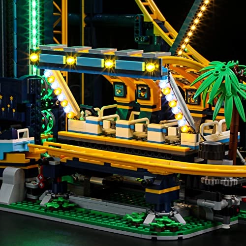 Led Lighting Kit for LEGO-10303 Loop Coaster - Compatible with Lego Creator Icons