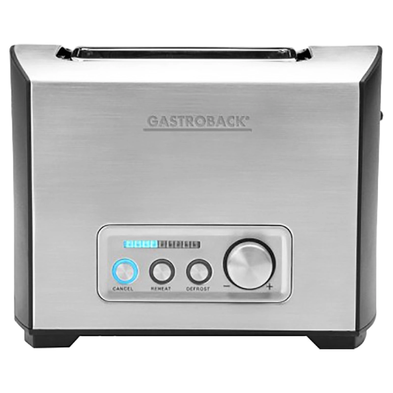 Design Toaster Pro 2s - 950 W Silver/Black