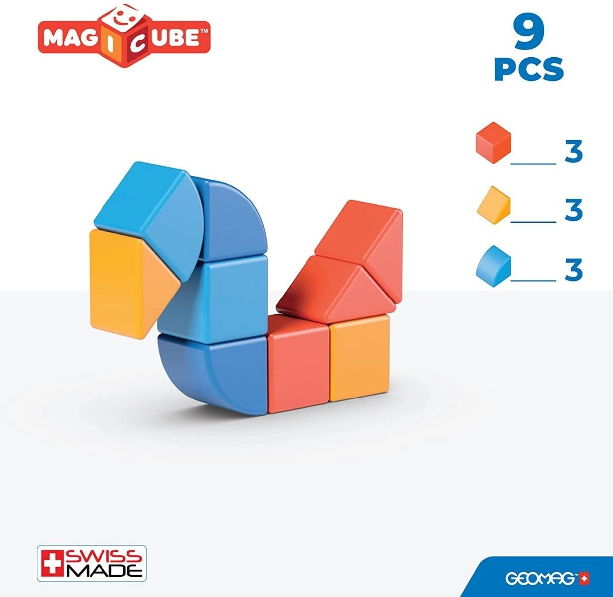 Magicube Jungle Animals - 12 months & above 9Pcs