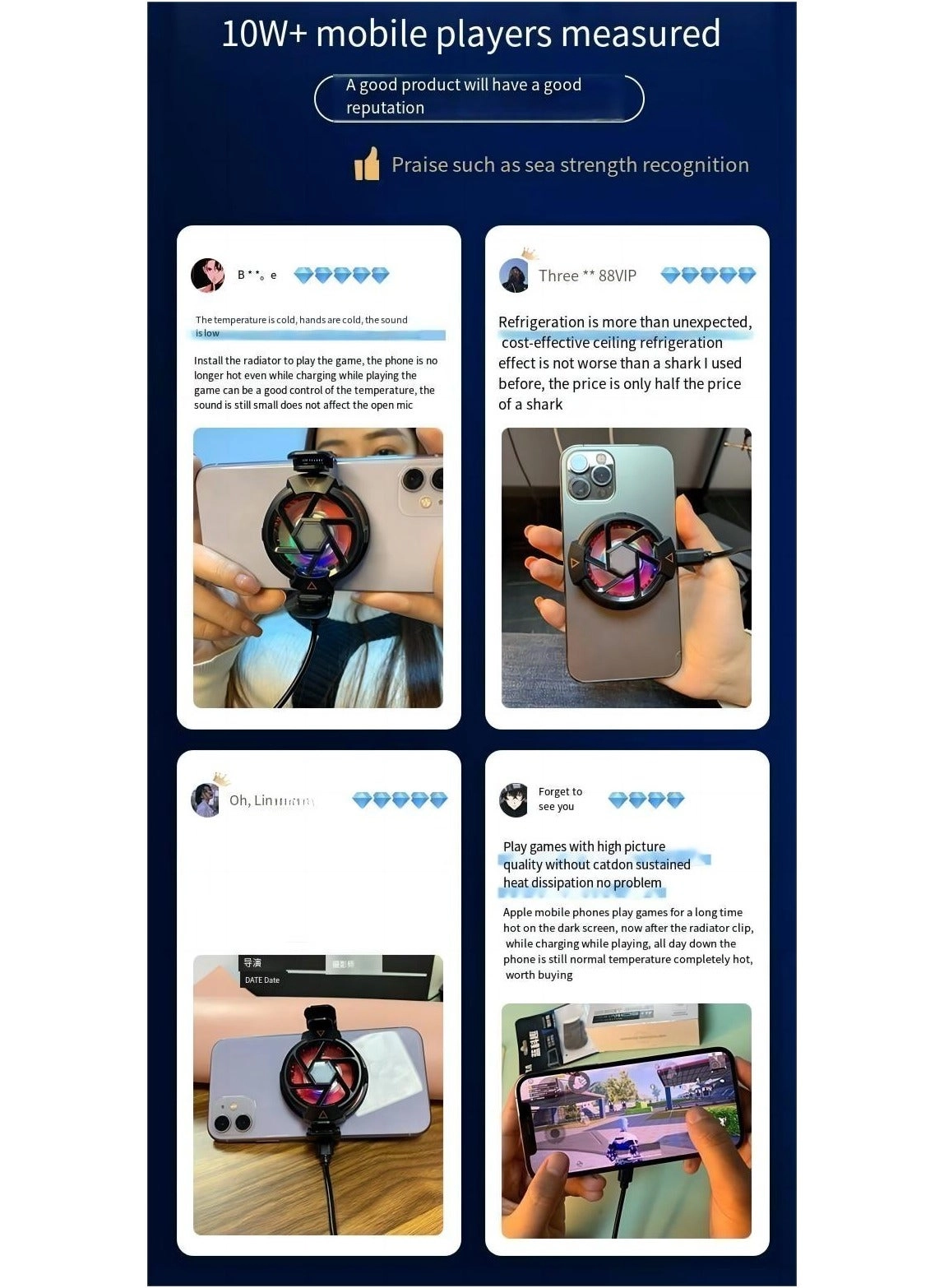 Phone Cooler - Semiconductor Cooling MagSafe Compatible