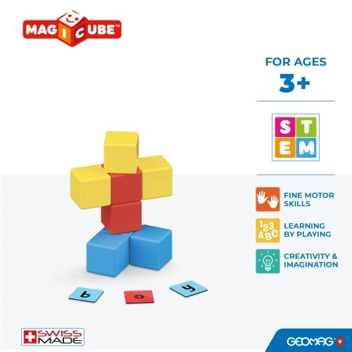 Magicube Word Building Recycled Clips - 3 years - 79 pieces