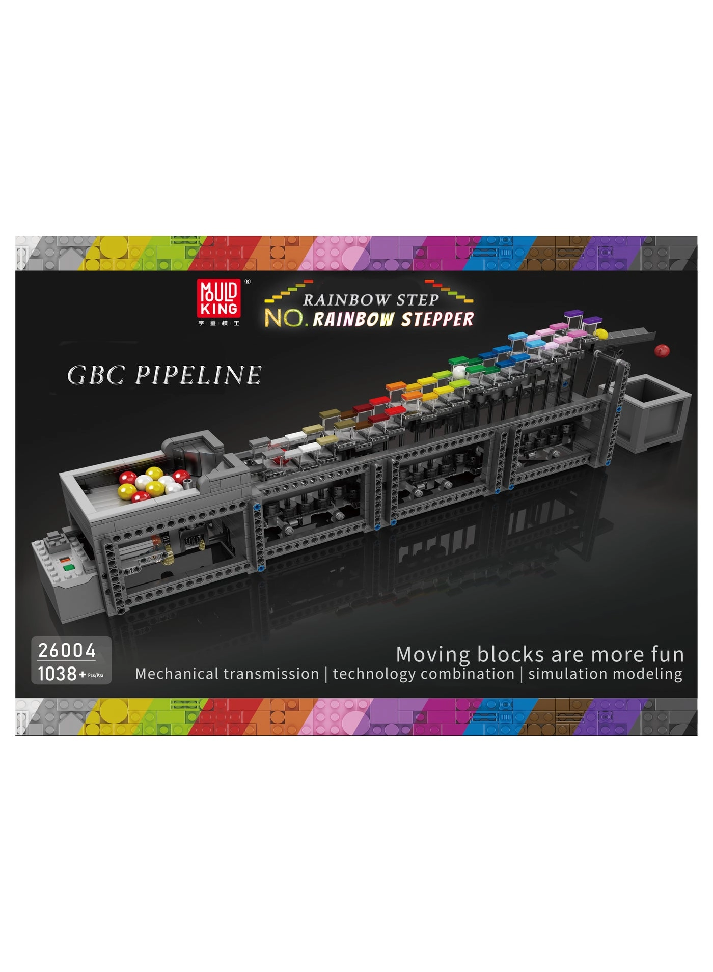 GBC assembly line device - Construction