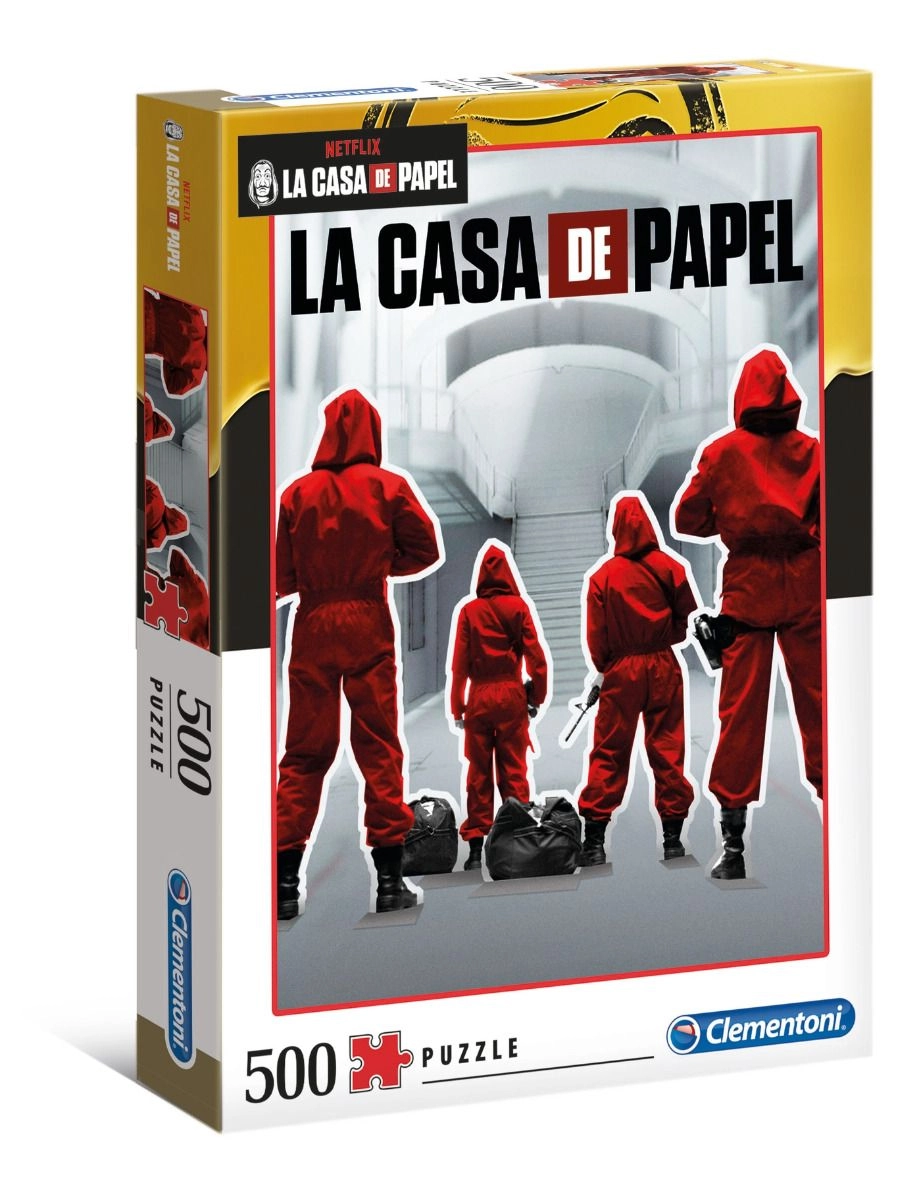 Netflix La Casa De Papel Puzzle (STM-6800000363) - 500 pcs