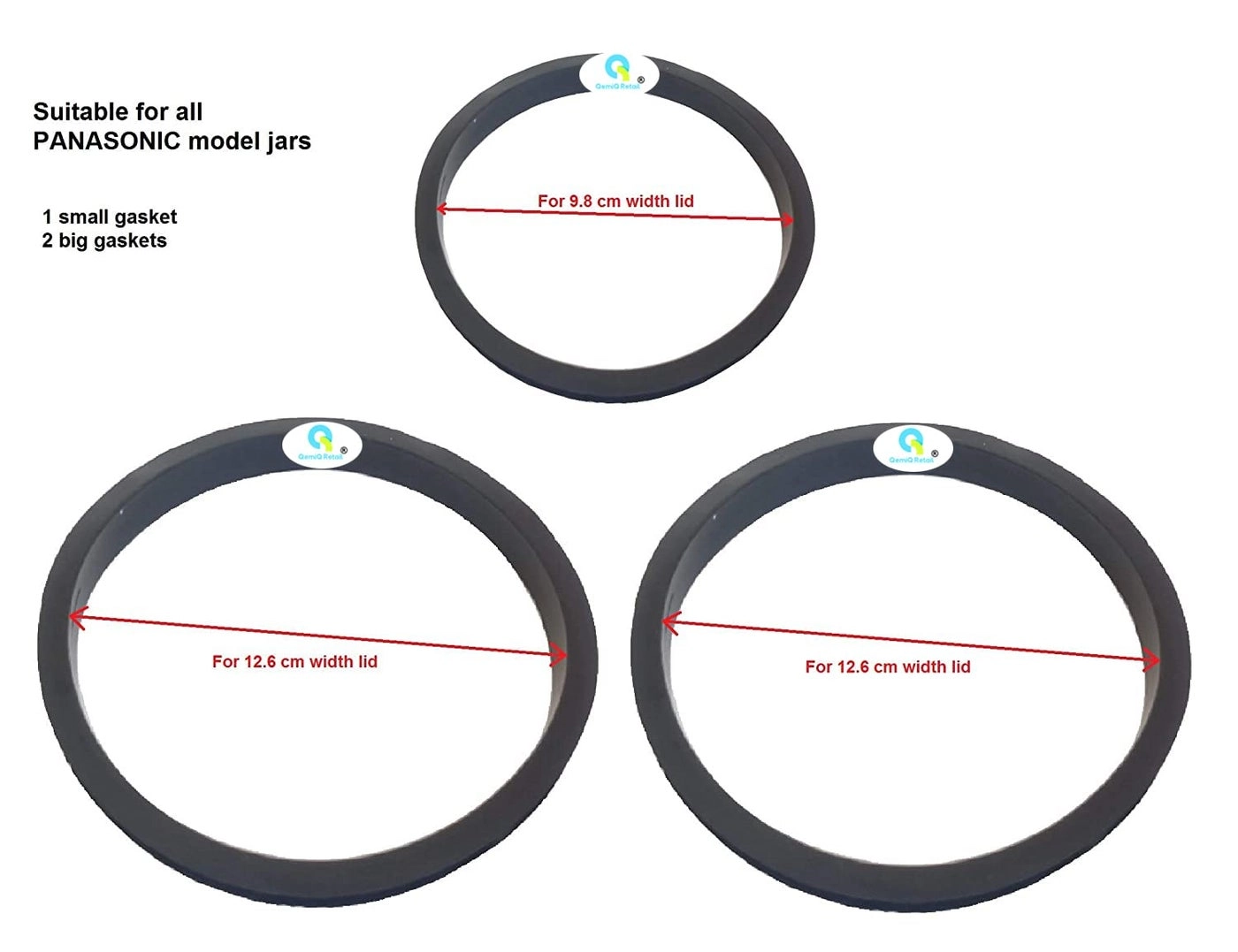 Mixer Grinder Jar gaskets