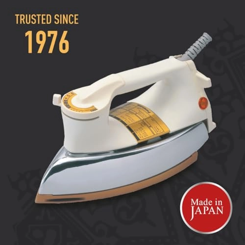 Heavy Weight Dry Iron ni22awt - 1000W Non-Stick Sole Plate