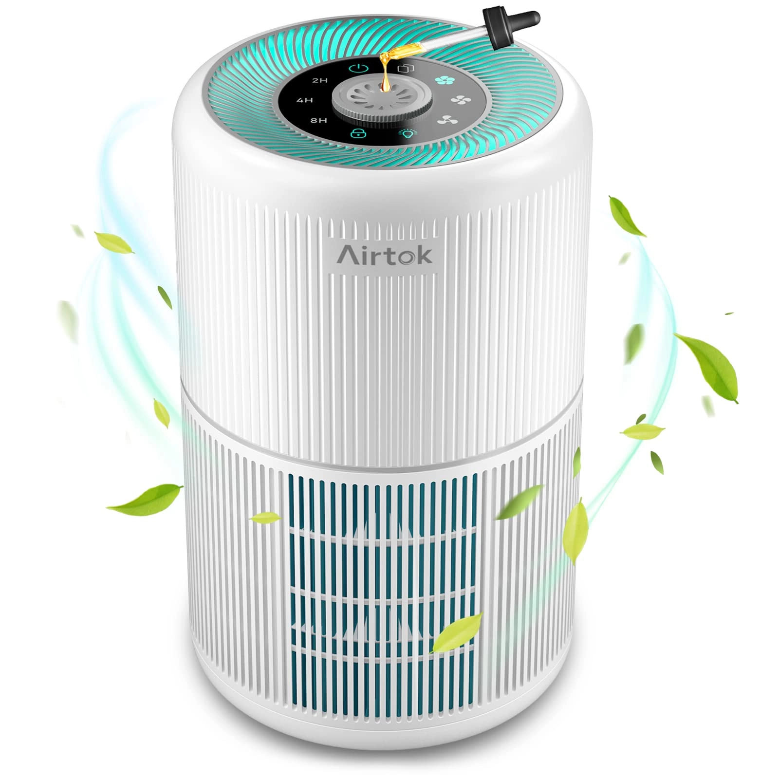 airtok AP0601 - 4 in 1 H13 True HEPA Black