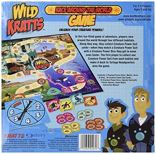 Wild Kratts Race Around the World - Second Edition