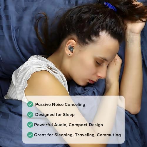 Sleep Earbuds - Bluetooth V5.3 Active Noise Cancellation