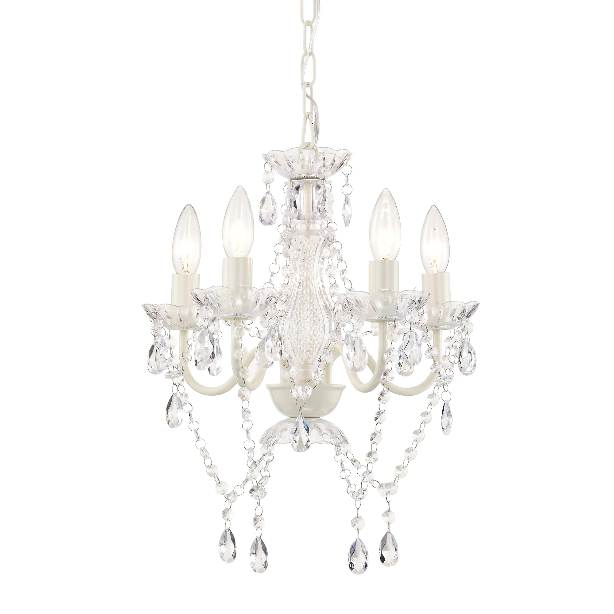 Small Crystal Chandelier - 4 Light 41cm