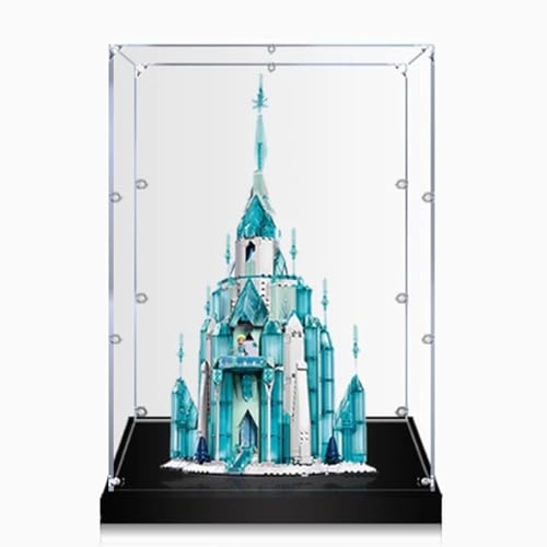 Acrylic Display Box for LEGO 43197 Ice Castle Model - 3mm thickness