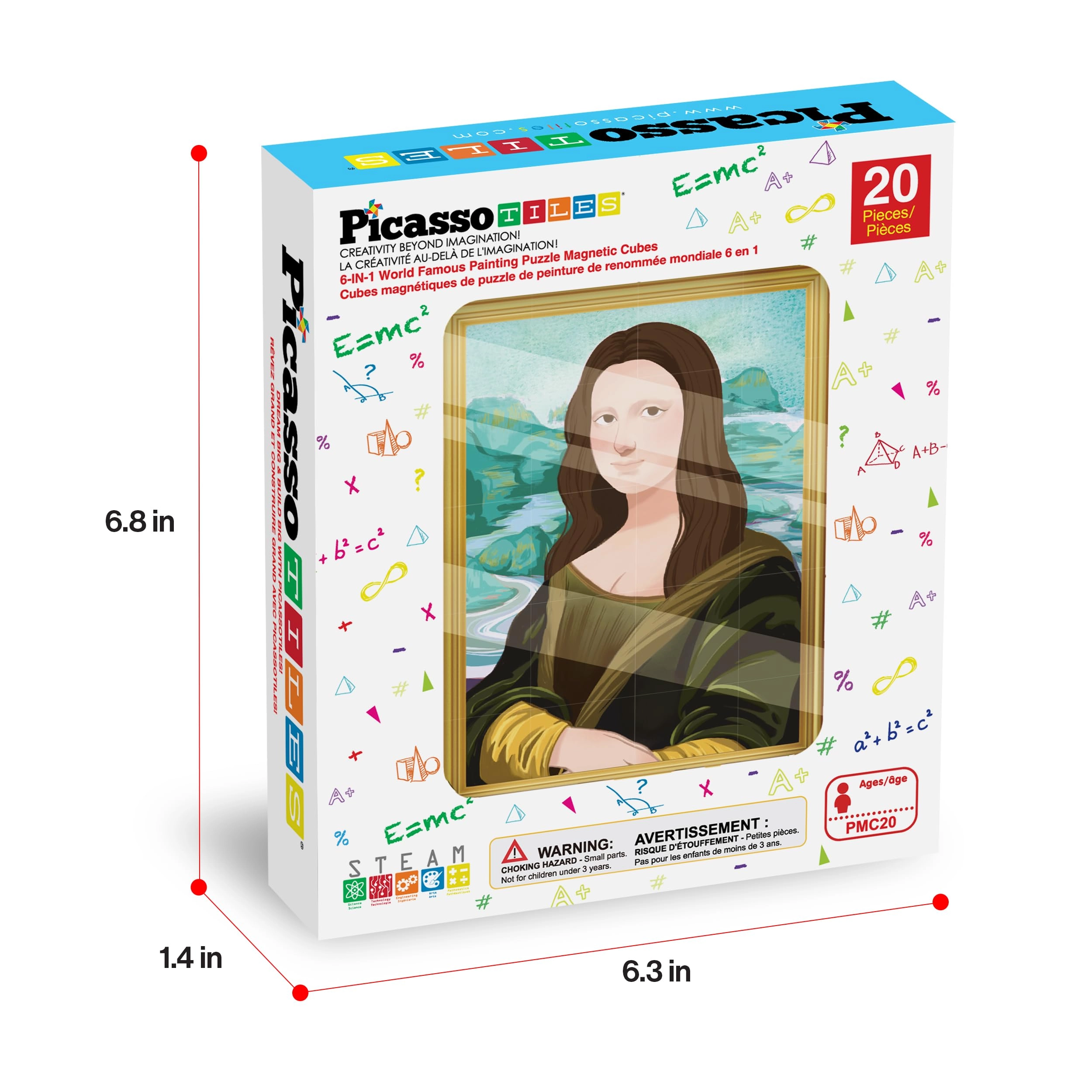 PMC20 - 20 pieces STEM Art