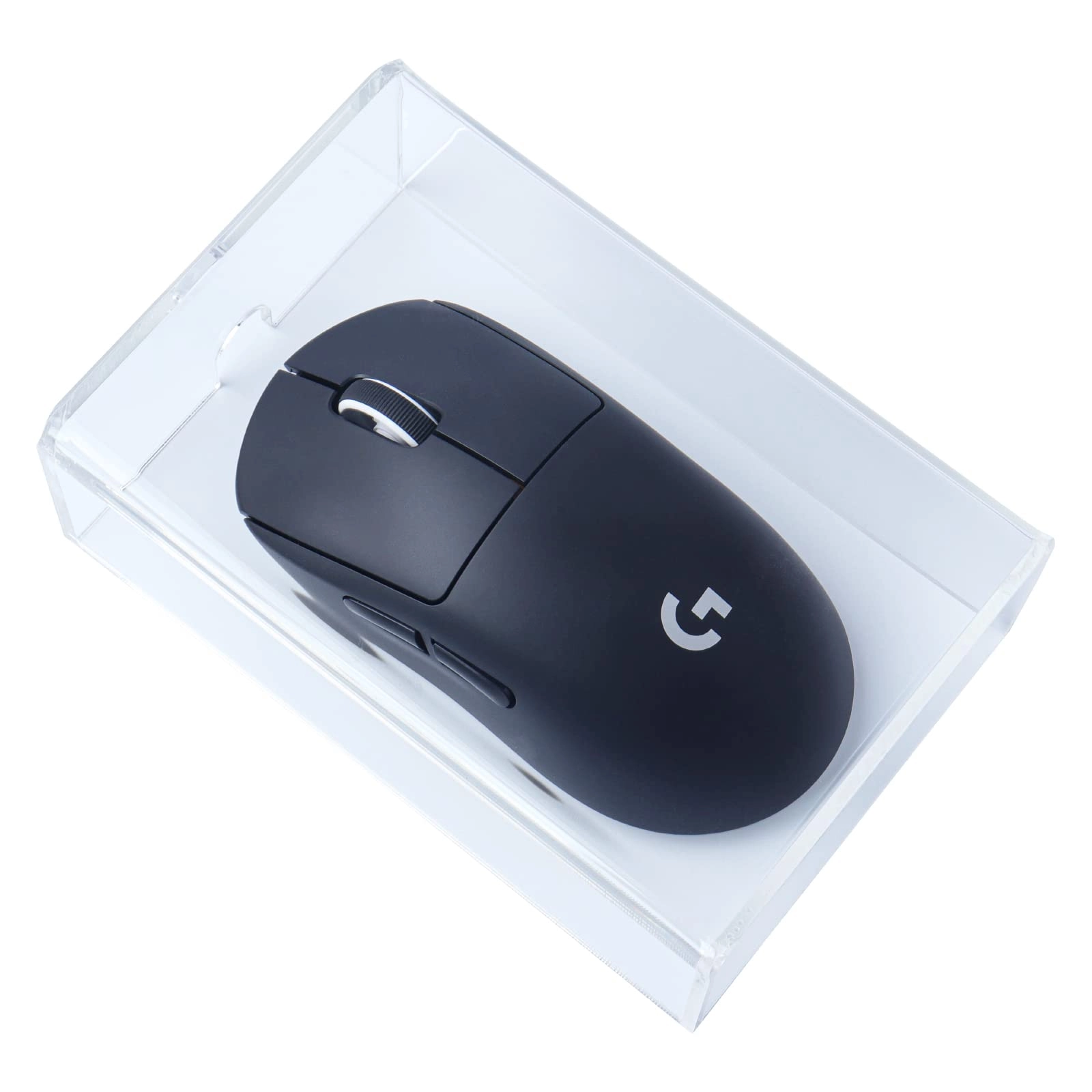 hykit Acrylic Mouse Cover - Transparent Waterproof Dust Proof