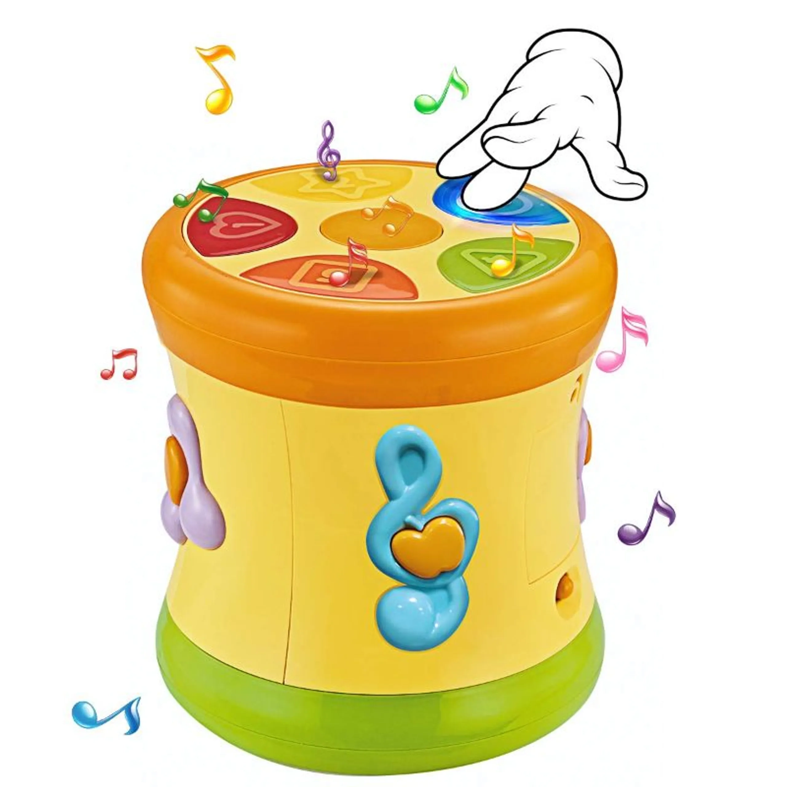 Baby Musical Drum - 12 songs Suitable for 10 months & above
