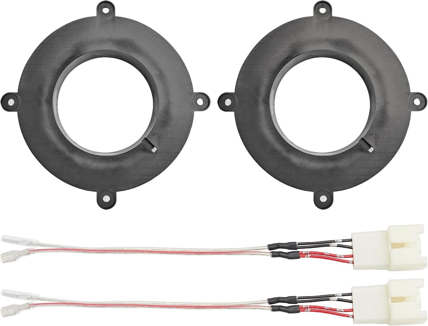 82-7501 Speaker Spacer Adapter - 6 to 6.75 inch + 72-5602 Wiring Harness - Plug-and-play