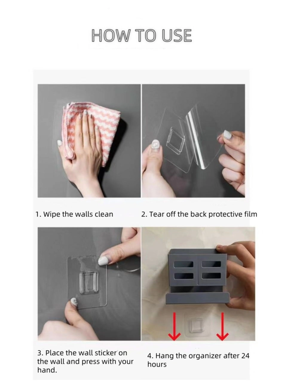 Toothbrush Holder - Wall Countertop