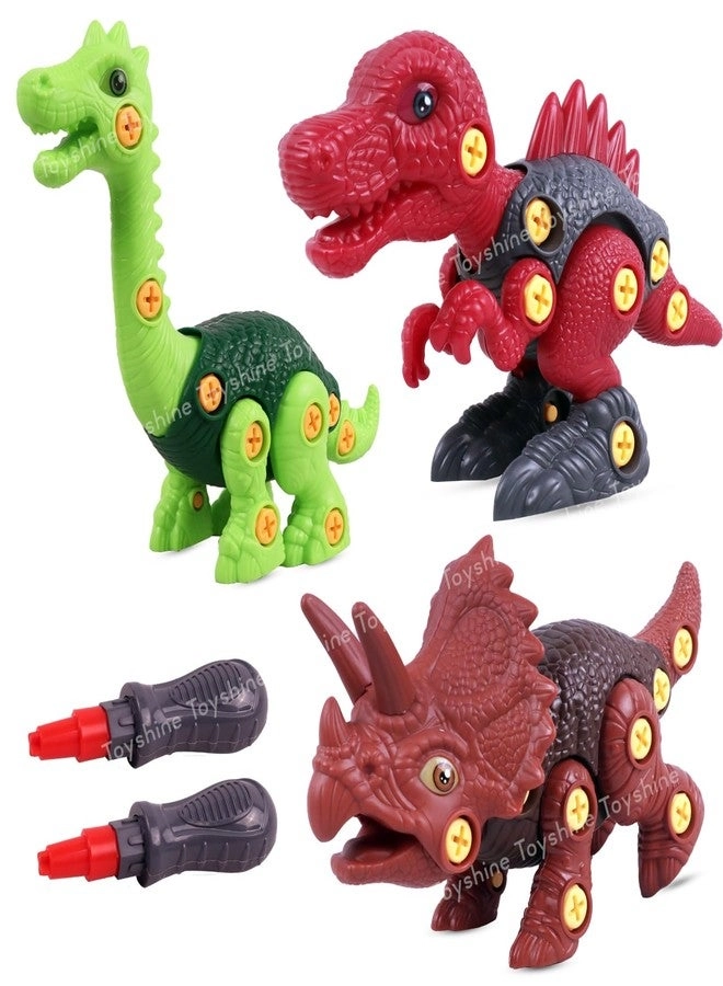 Toyshine STEM Take Apart DIY Dinosaur Pack