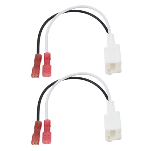 Micro Traders 2Pcs Speaker Wire Harness - Toyota Camry RAV4 Tacoma Corolla Highlander Avalon Lexus IS CT 2018-2022 2014-2017
