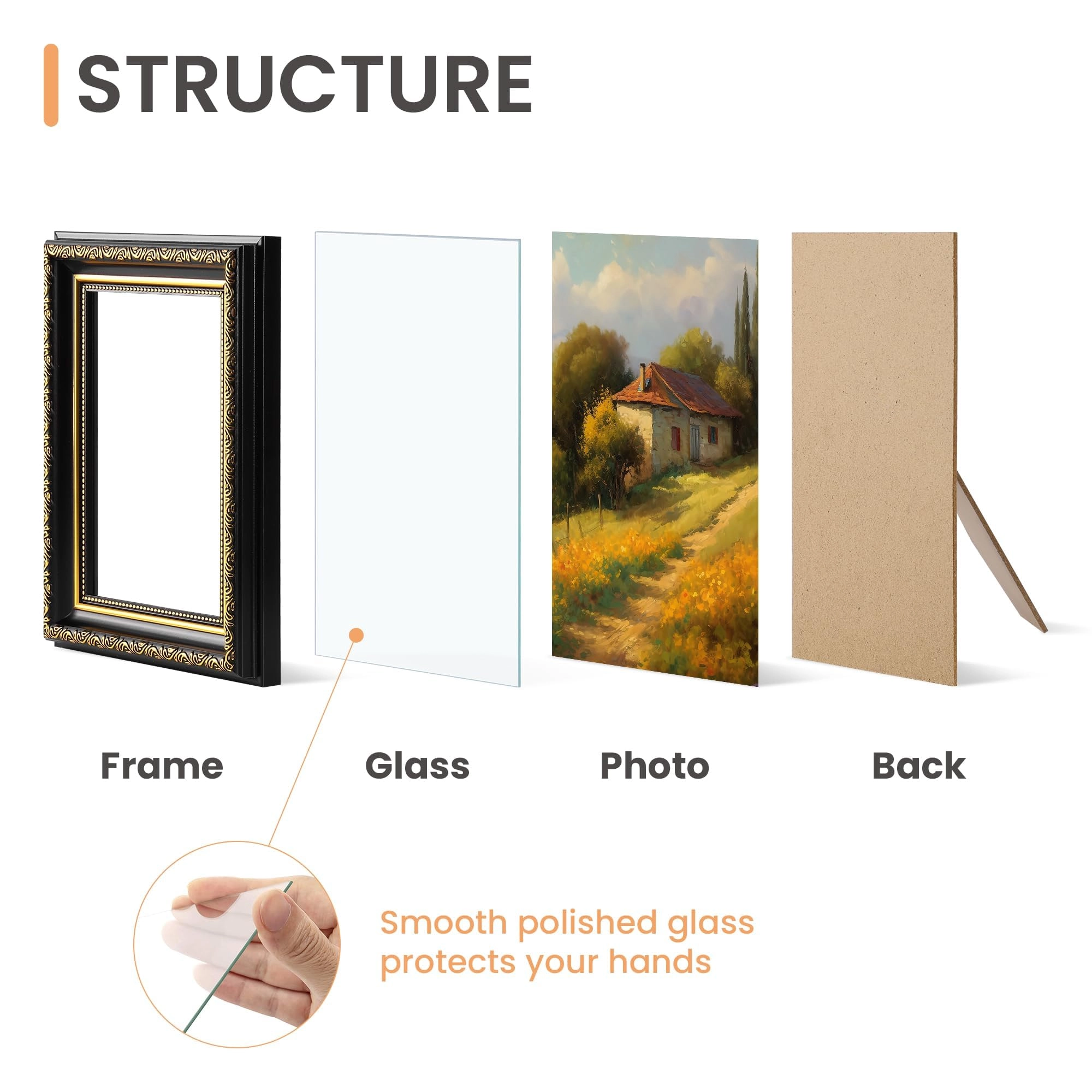 Ornate Frame - 5x7 Pack