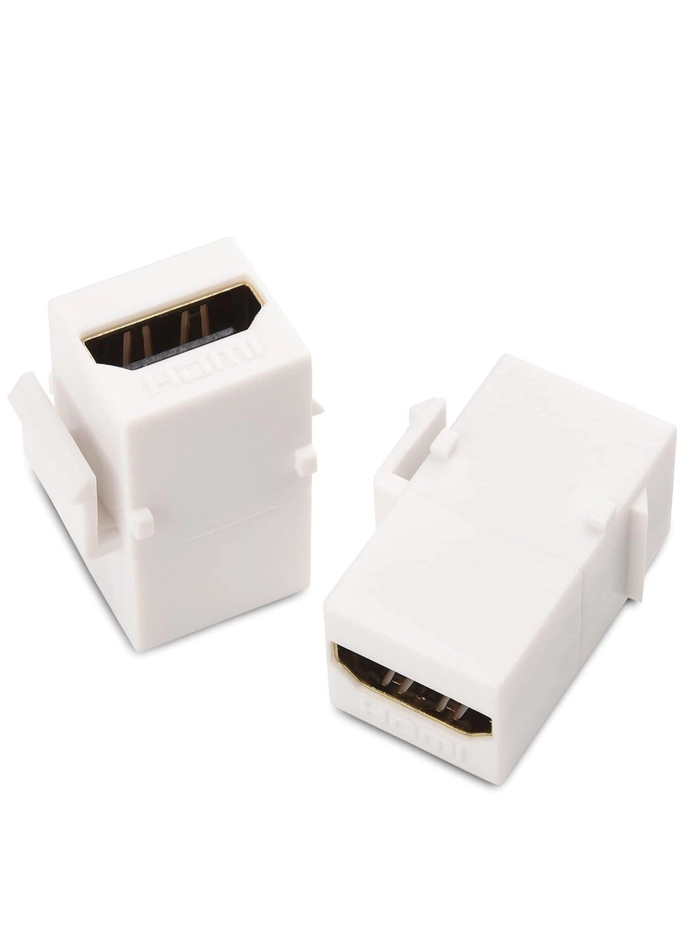 DKURVE Keystone Jack Insert - HDMI Female to Female White