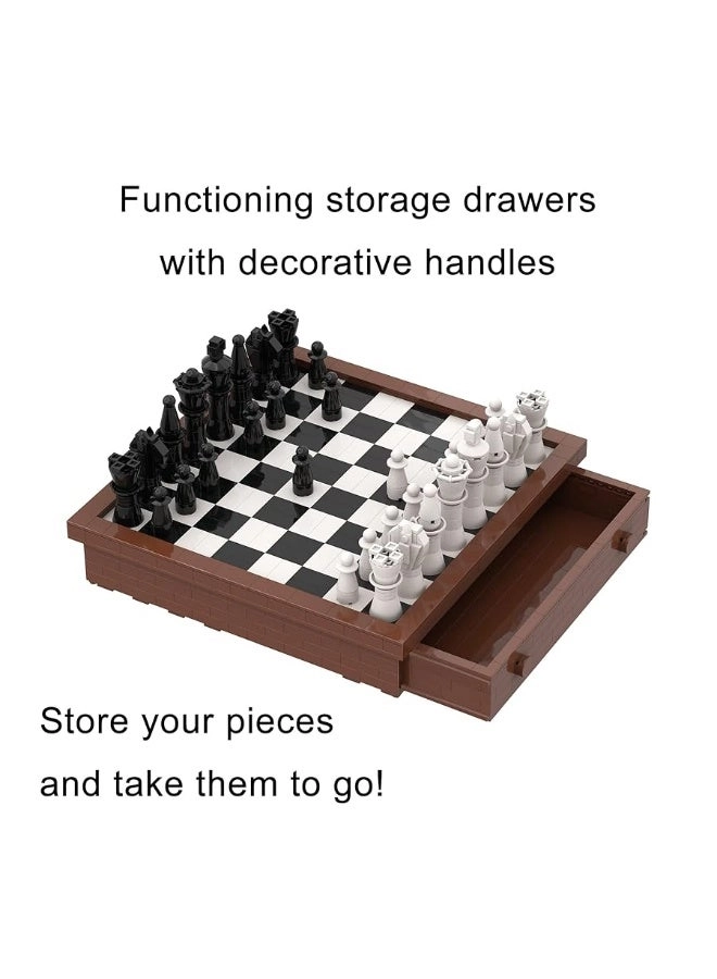 Building Block Chess Set - 1024 pcs