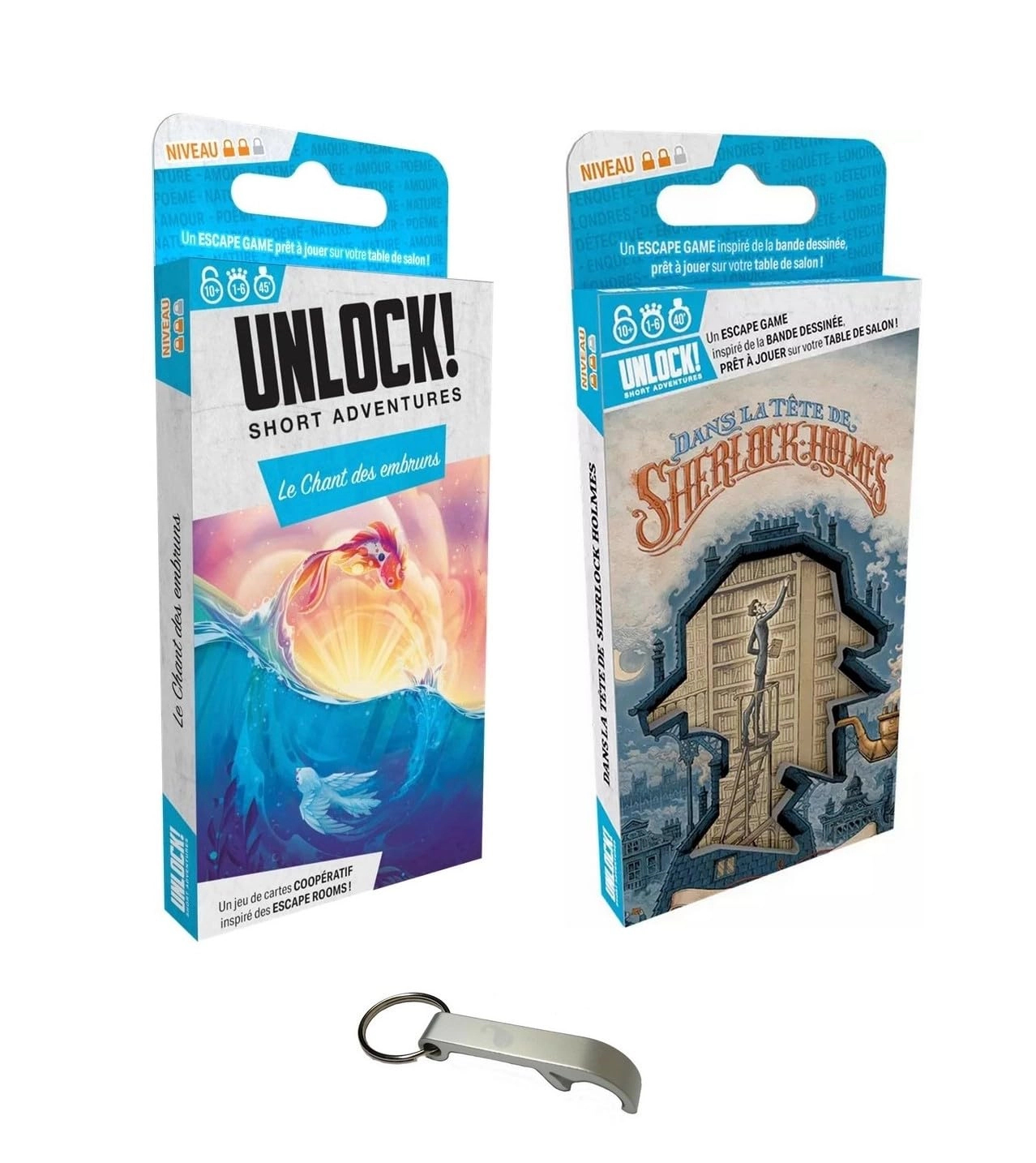Blumie Shop Le Chant des Embruns - French Version Difficulty Level 2 + Sherlock Head + Bottle Opener