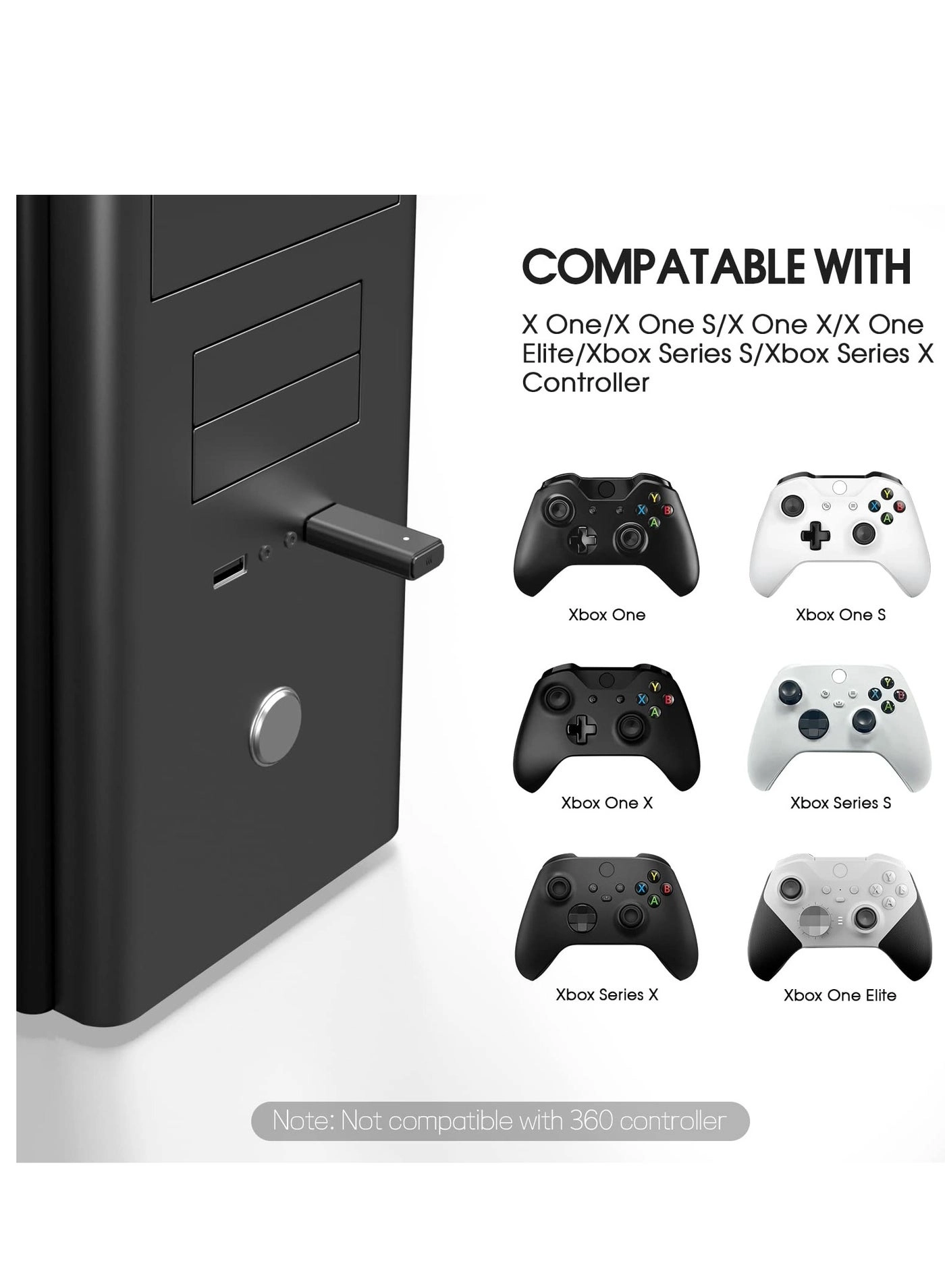X box Controller Bluetooth Adapter - Bluetooth Windows 11 10 8 8.1