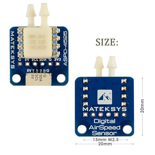 ASPD-4525 - Digital Airspeed Sensor 4-6V I2C
