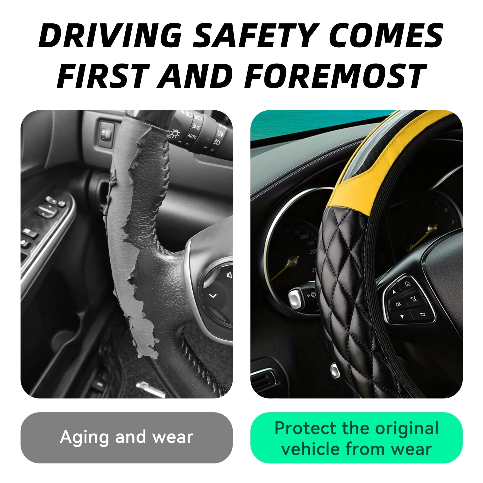 Car Steering Wheel Cover