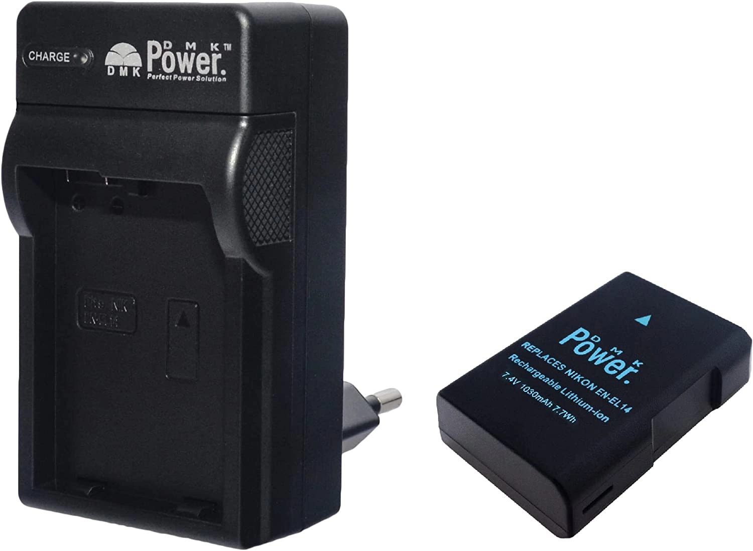 DMK Power EN-EL14 - 1030mAh 7.7Wh + TC600E